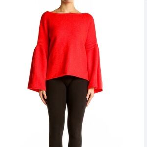 Lou & Grey Women's Red Sweater